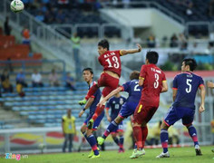 Tấn Tài suýt làm điều kỳ diệu trước khung thành U23 Nhật Bản