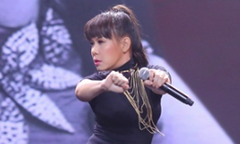 Việt Hương nhảy 'Vũ điệu cồng chiêng' của Tóc Tiên vô cùng hài hước