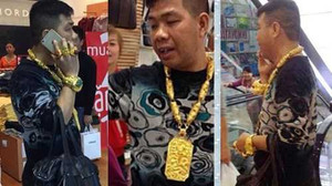 Đại gia dát vàng đầy người gây náo loạn Vincom là ai?