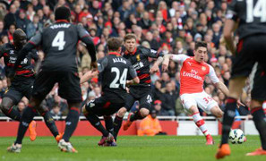 Clip: Arsenal mở tỷ số, Liverpool ngỡ ngàng