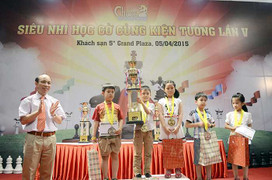 Tìm ra những gương mặt nhí xuất sắc của cờ vua Việt Nam