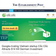 Nổi lên trong ngành IT Việt, Cốc Cốc 'lọt mắt xanh' báo chí Singapore