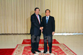 Thủ tướng Campuchia tiếp Bí thư Thành ủy Thành phố Hồ Chí Minh