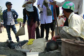 Ngăn cản thi công, bị 'chôn sống': Công an kết luận thế nào?