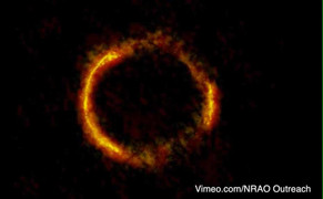 Clip: Xuất hiện vòng lửa bí ẩn giữa vũ trụ