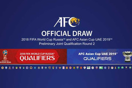 Trực tiếp bốc thăm vòng loại World Cup 2018 khu vực châu Á