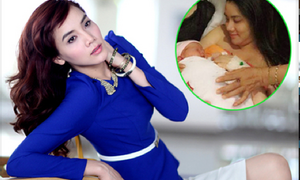 Trang Nhung chia sẻ niềm hạnh phúc lần đầu làm mẹ