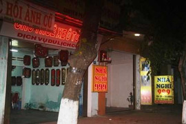 Gái bán dâm hưởng lương 20 triệu đồng/tháng