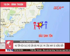 Video: 2 tiêm kích Su-22 rơi, phi công nhảy dù xuống biển