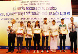 Bắc Ninh dẫn đầu cả nước số học sinh giỏi Lịch sử