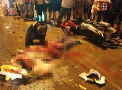 Truy tìm xe khách cán người tử vong rồi cuống cuồng tháo chạy