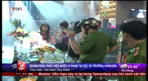 Theo chân công an đột kích vũ trường, karaoke 'ma quỷ' ơ Quảng Ngãi
