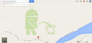 Google xin lỗi vì logo 'tè bậy lên Apple' trên Google Maps