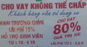 Cho vay lãi suất bao nhiêu % thì phải đi tù?