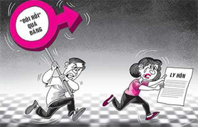 Câu chuyện đáng suy nghĩ trong phiên tòa xử ly hôn