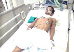 Chồng bị tai nạn giao thông, vợ khóc ròng vì thiếu tiền viện phí