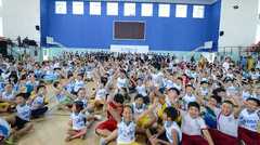 Dutch Lady tài trợ chương trình bóng rổ trẻ Jr. NBA năm 2015