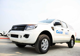 Bộ Công an tiếp nhận 75 xe bán tải Ford Ranger XL