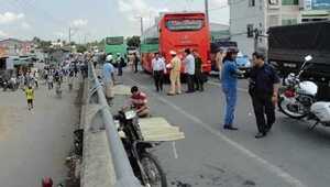 Khởi tố vụ án xe khách tranh nhau vượt tông chết 4 người