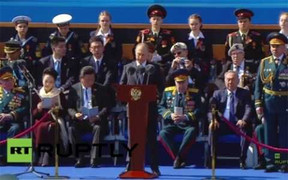 Toàn văn bài phát biểu Tổng thống Nga tại Lễ kỷ niệm 70 năm chiến thắng Phát xít