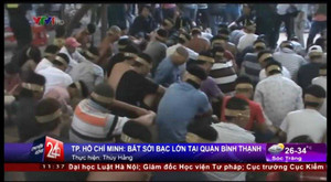 Theo chân cảnh sát đột kích sới bạc lớn tại TP.HCM