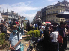 Tiếp tục động đất ngày 12/5 ở Nepal, hơn 1.000 người thương vong