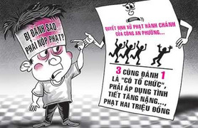 Nghĩ bị phạt oan, quyết tâm kiện công an phường