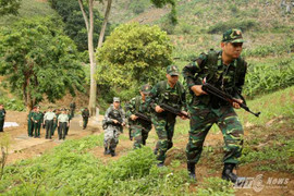 Bộ đội Biên phòng Việt Nam - Trung Quốc tuần tra chung
