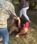 Đình chỉ học nữ sinh xé áo, hành hung bạn dã man