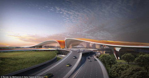 Ngắm nhà ga sân bay hiện đại lớn nhất thế giới ở Bắc Kinh