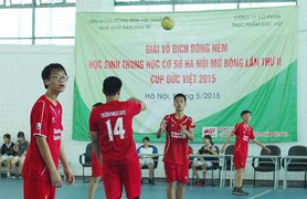 Vô địch Bóng ném Học sinh Trung học cơ sở Hà Nội mở rộng – Cúp Đức Việt 2015