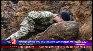 Anh: Phát hiện quả bom nặng gần 50kg gần SVĐ Wembley