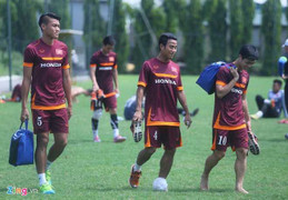 Chấn thương vẫn bám riết U23 Việt Nam trước ngày dự SEA Games