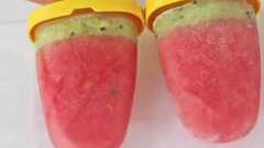 Cách làm kem dưa hấu, kiwi mát lạnh, tuyệt ngon