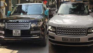 Kỳ lạ 2 xế hộp Range Rover có biển số giống hệt nhau ở Hà Nội