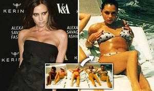 Victoria Beckham lộ ảnh quá khứ mập mạp