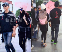 Phạm Băng Băng quấn quýt người tình Lý Thần giữa phố