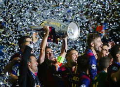 Barca vô địch Champions League, hoàn tất cú ăn ba vĩ đại