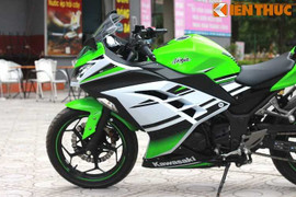 Kawasaki Ninja 300 bản kỷ niệm giá 196 triệu tại Hà Nội