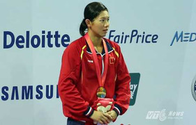 Ánh Viên tiết lộ về chiếc áo thần kỳ mặc ở SEA Games 28