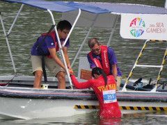 Nhà vô địch SEA Games khẳng định... biết bơi