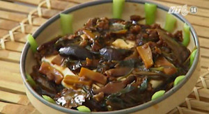 Hướng dẫn làm đậu phụ hấp rau nấm - món ngon chữa bệnh