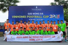 Khai mạc giải bóng đá Vinhomes Football Cup 2015