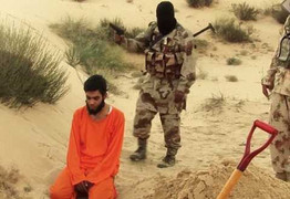 IS bắt tù binh tự đào hố chôn mình trước khi hành quyết