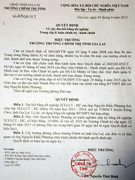 Hiệu phó không có bằng cấp 3: Thu hồi bằng Trung cấp lý luận chính trị