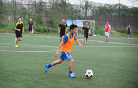 VTC News tham dự cup bóng đá Trung Thành