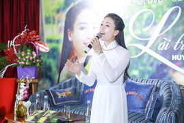 Sao mai Huyền Trang ra mắt album Lời trái tim