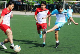 Khai mạc giải bóng đá Bộ Nông nghiệp - Phát triển Nông thôn