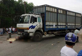 Cả gia đình chết thảm dưới bánh xe chở dăm gỗ