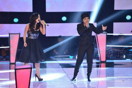 Cô gái 'vừa ăn vừa hát' hạ gục đối thủ trong vòng Đối đầu